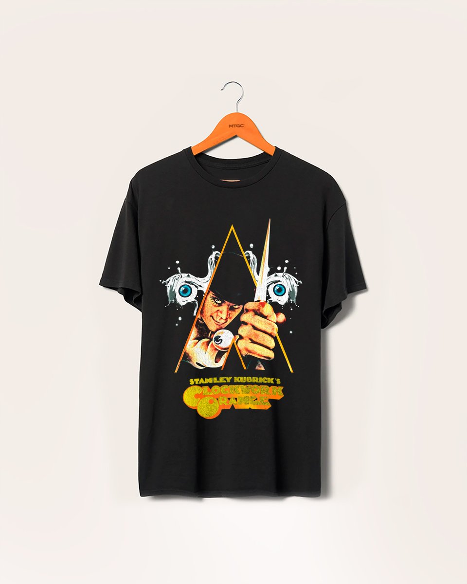 Nome do produto: Camiseta Clockwork Orange Eye Mind The Gap Co.
