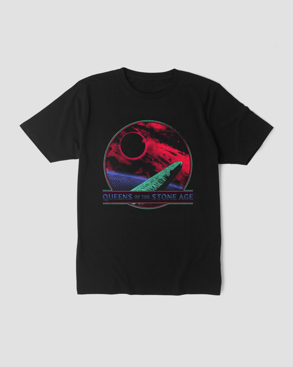 Nome do produto: Camiseta Queens Of The Stone Age Mono 2 Mind The Gap Co.