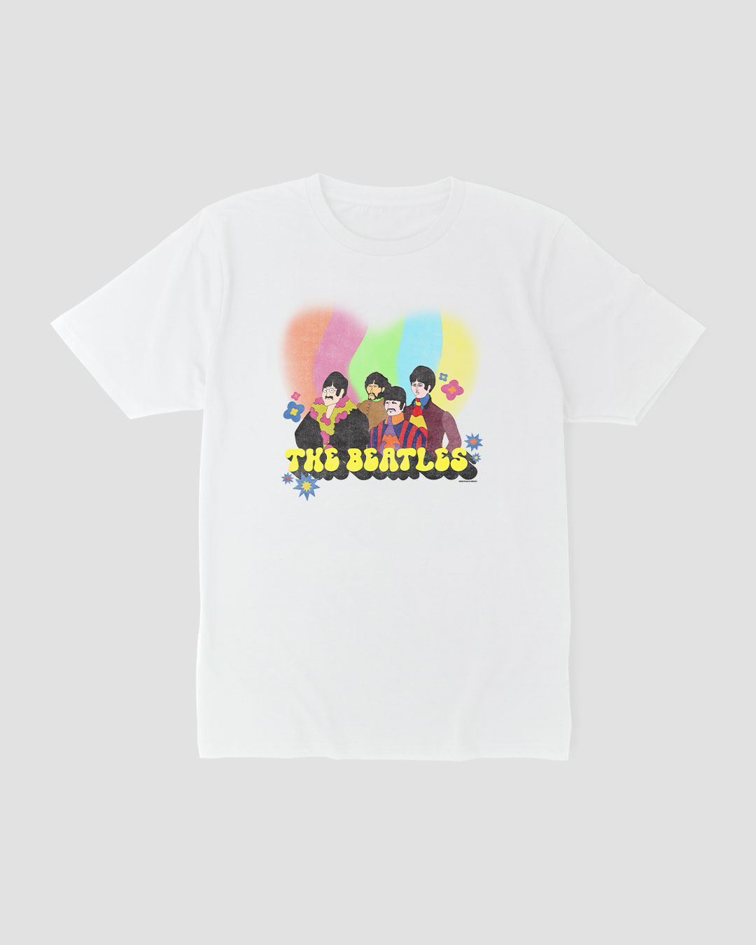 Camiseta The Beatles Colour White Mind The Gap Co.