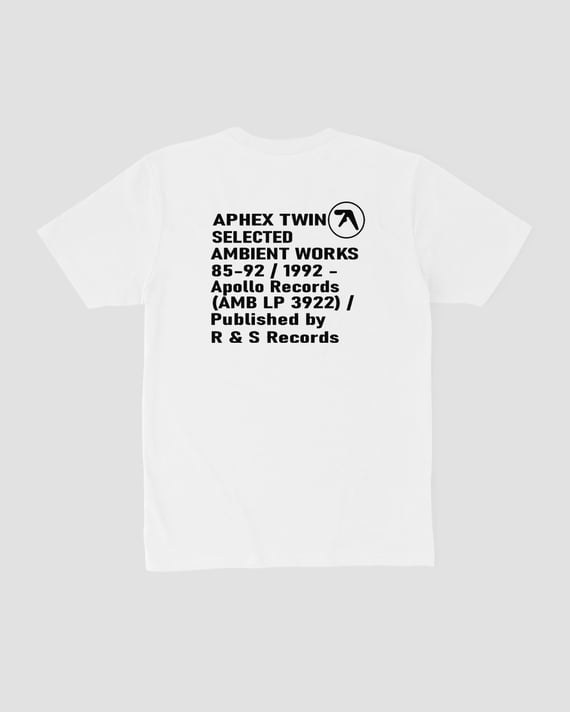 Camiseta Aphex Twin Selected Mind The Gap Co.