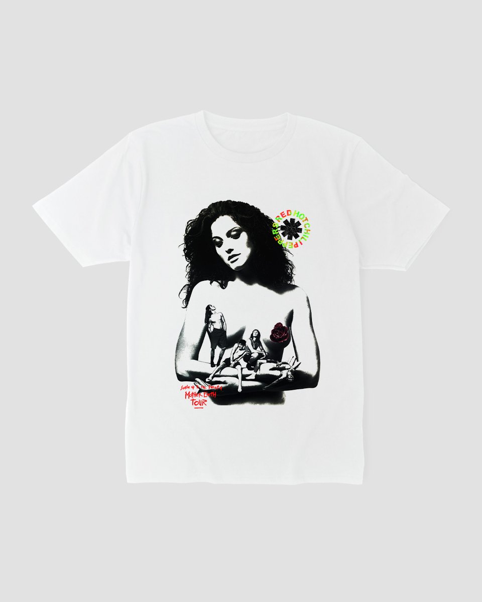 Nome do produto: Camiseta Red Hot Chili Peppers Mother´s White Mind The Gap Co.
