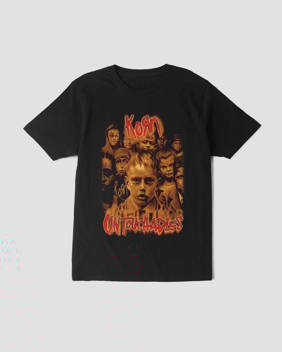 Nome do produto: Camiseta Korn Un Mind The Gap Co.