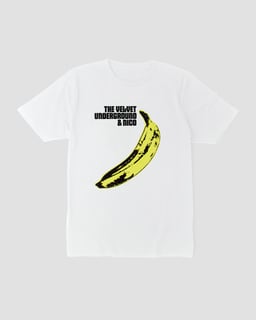 Nome do produtoCamiseta Velvet Underground Nico White Mind The Gap Co.