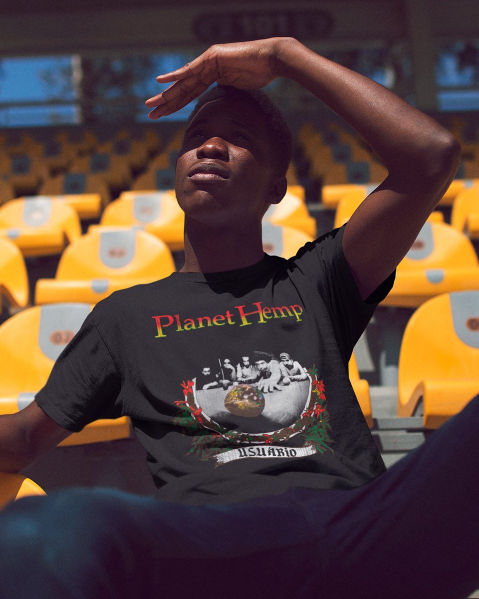 Nome do produto: Camiseta Planet Hemp Usuário Mind The Gap Co.