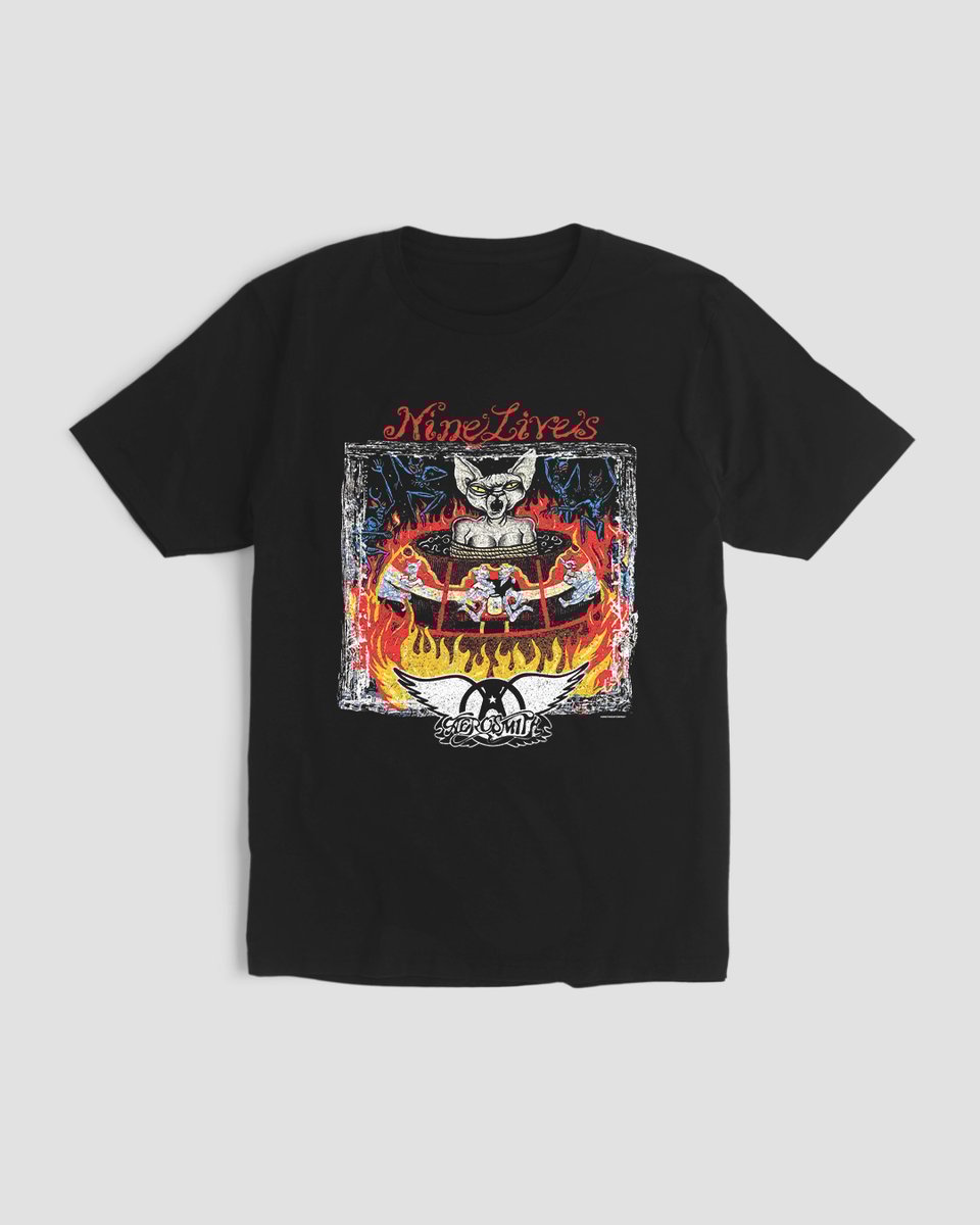 Nome do produto: Camiseta Aerosmith Nine Mind The Gap Co.