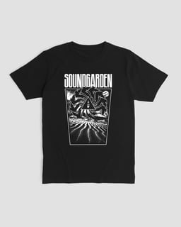 Camiseta Soundgraden Galaxy Black Mind The Gap Co.