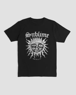 Camiseta Sublime Long Black Mind The Gap Co.