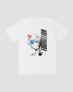 Camiseta Neon Genesis Evangelion Rei Panchiko Mind The Gap Co.