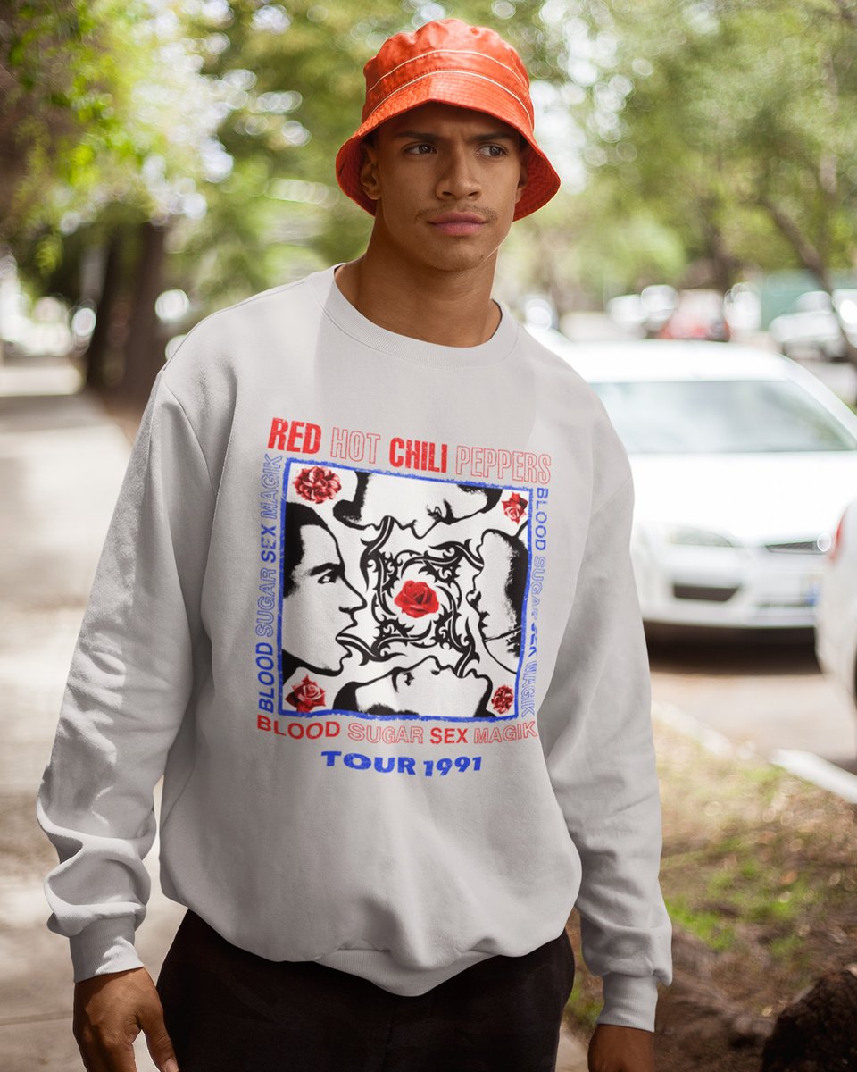 Nome do produto: Moletom Red Hot Chili Peppers Tour 1991 Mind The Gap Co.