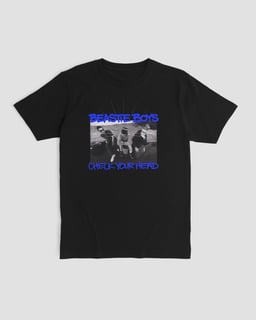 Camiseta Beastie Boys Check Your Head Black Blue Mind The Gap Co.