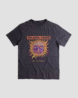 Camiseta Sublime 40oz. Estonada Mind The Gap Co.