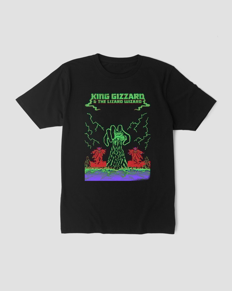 Nome do produto: Camiseta King Gizzard & the Lizard Wizard Fuzz Mind The Gap Co.
