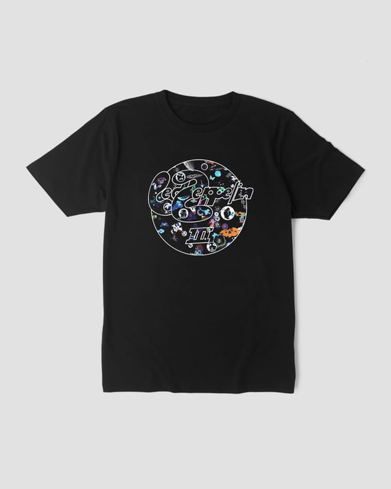 Camiseta Led Zeppelin Led III Black Mind The Gap Co.