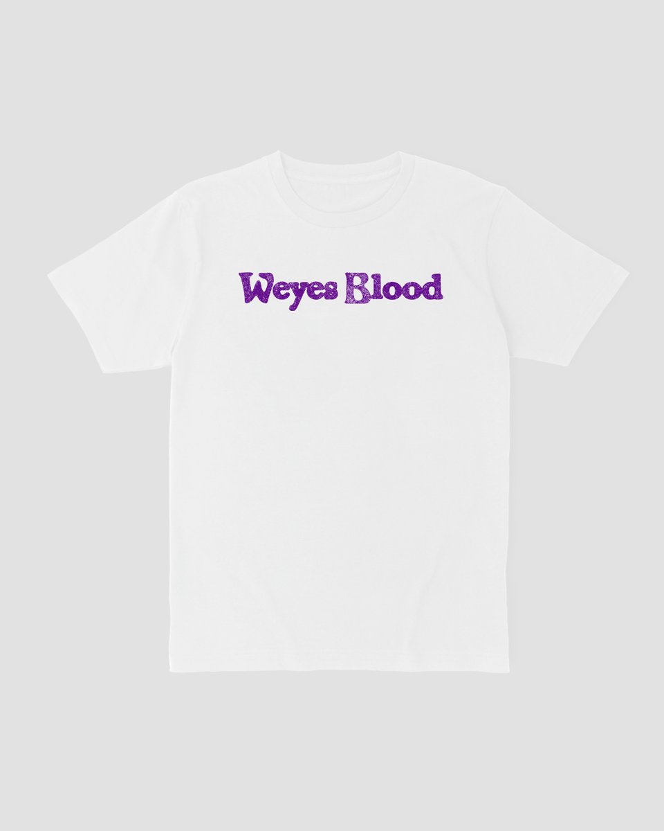 Nome do produto: Camiseta Weyes Blood Purple Logo Mind The Gap Co.