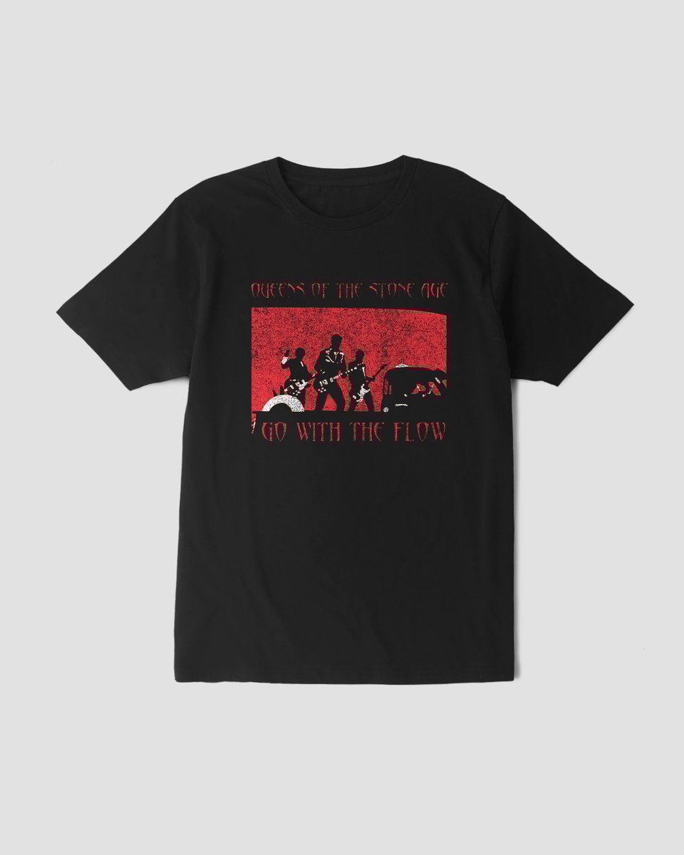Nome do produto: Camiseta Queens Of The Stone Age Go Mind The Gap Co.