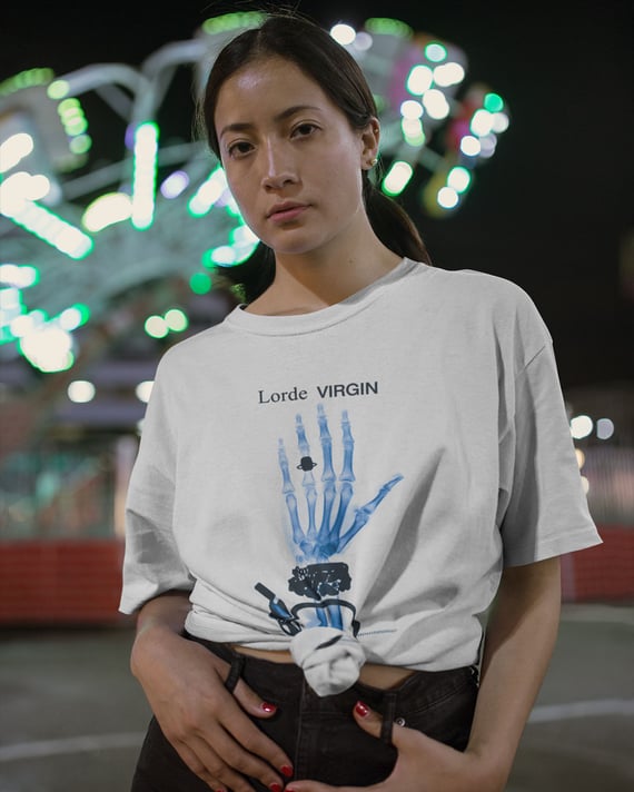 Camiseta Lorde Virgin White 2 Mind The Gap Co.