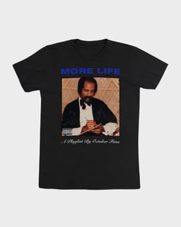 Camiseta Drake More Black Mind The Gap Co.