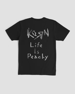 Nome do produtoCamiseta Korn Life Mind The Gap Co.
