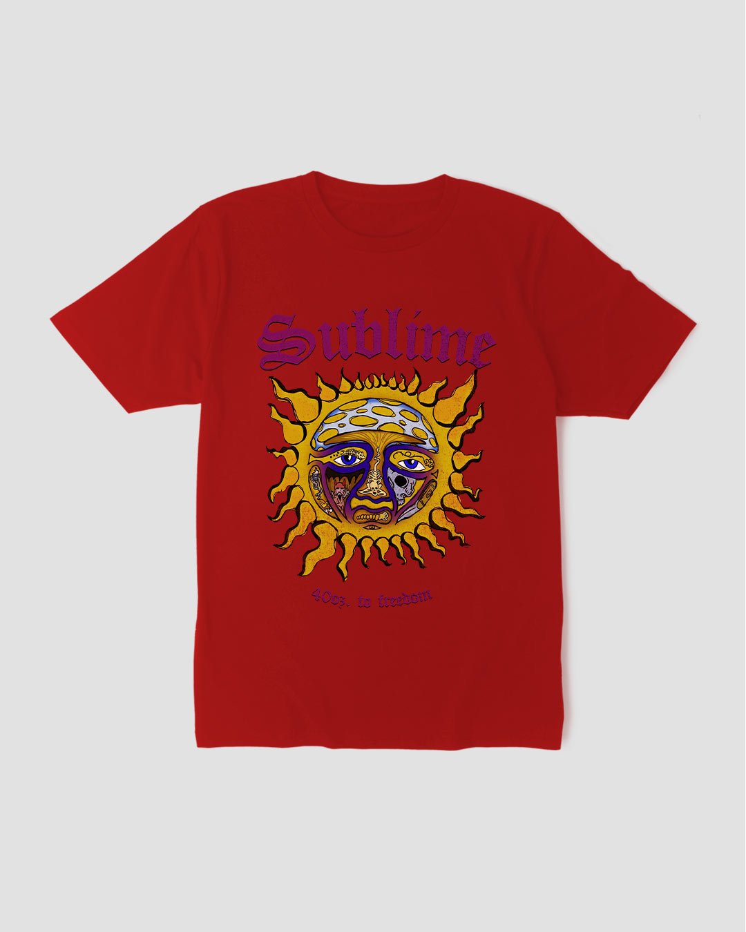 Camiseta Sublime 40oz. Red Mind The Gap Co.