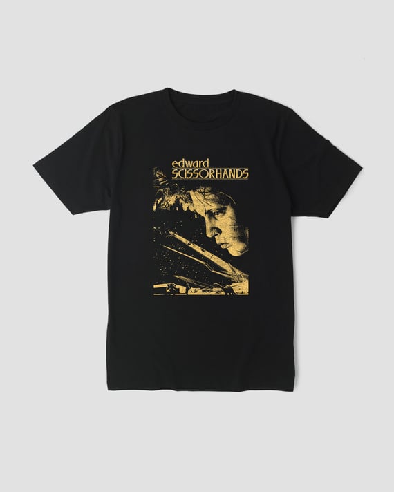 Camiseta Edward Scissorhands Poster 2 Mind The Gap Co.