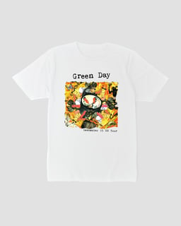 Camiseta Green Day Insomniac White Mind The Gap Co.