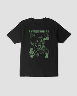 Nome do produtoCamiseta Amyl and The Sniffers Mind The Gap Co.