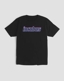 Camiseta Incubus Logo Black Mind The Gap Co.