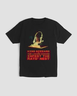 Camiseta King Gizzard & the Lizard Wizard Rats Mind The Gap Co.