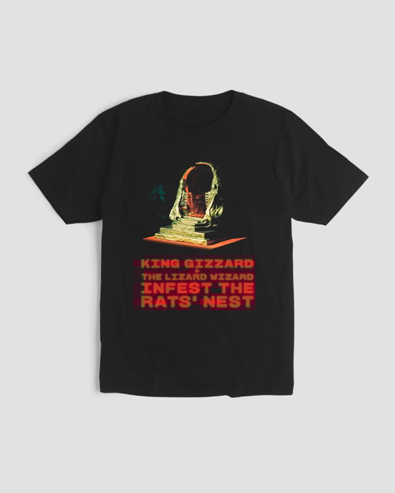 Camiseta King Gizzard & the Lizard Wizard Rats Mind The Gap Co.