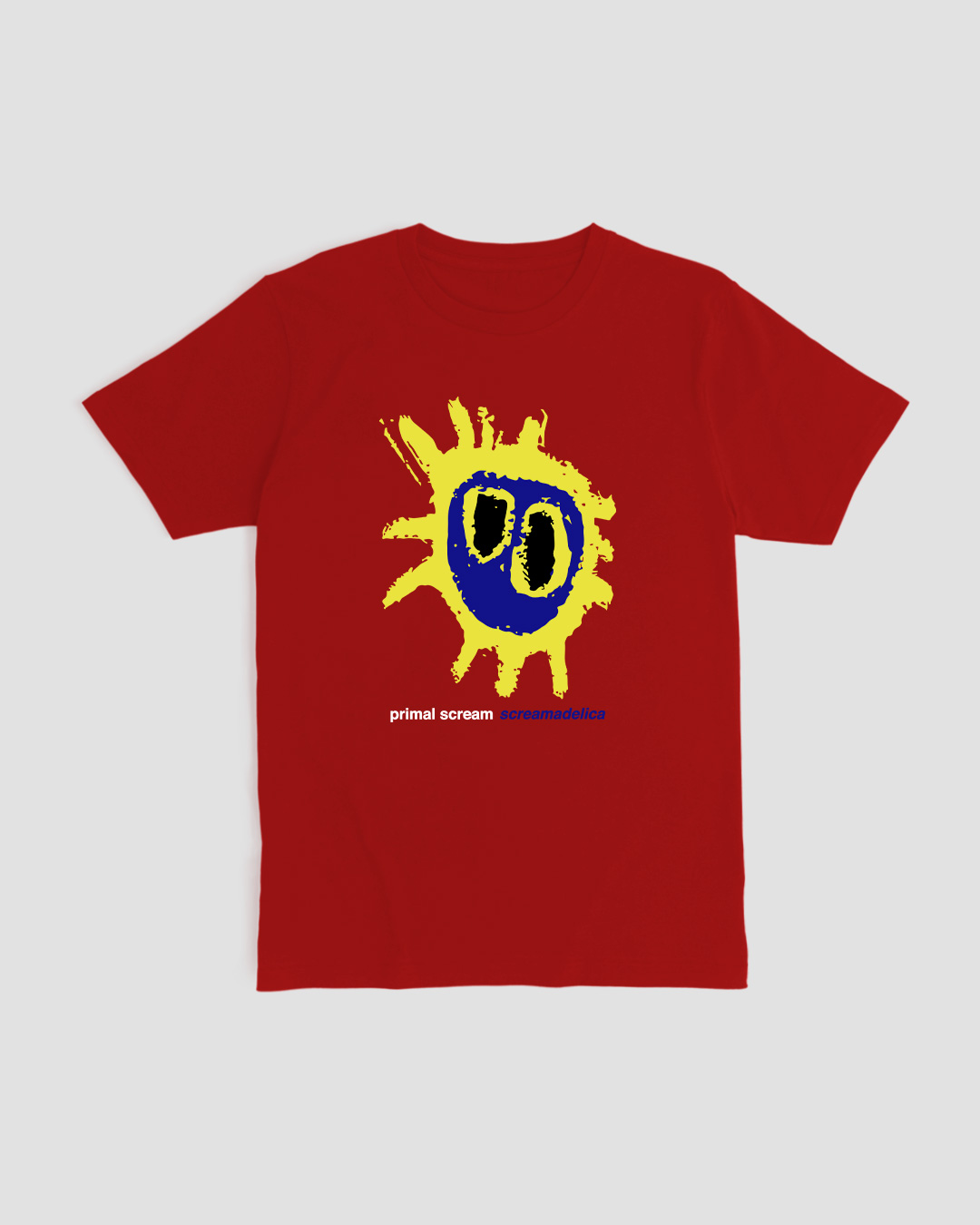 T-Shirt Quality Camiseta Primal Scream Scream Red Mind The Gap Co