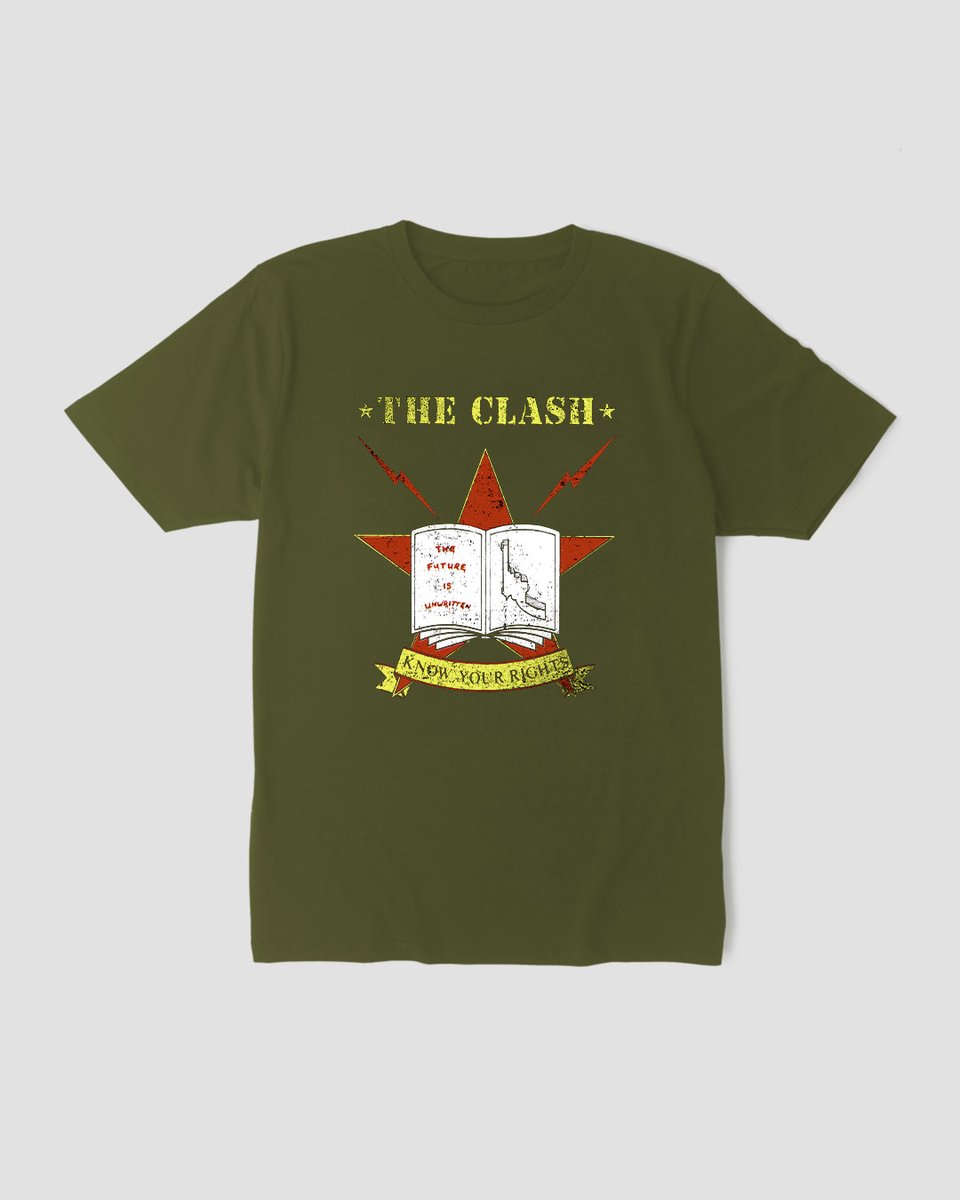 Nome do produto: Camiseta Premium The Clash Know Mind The Gap Co.