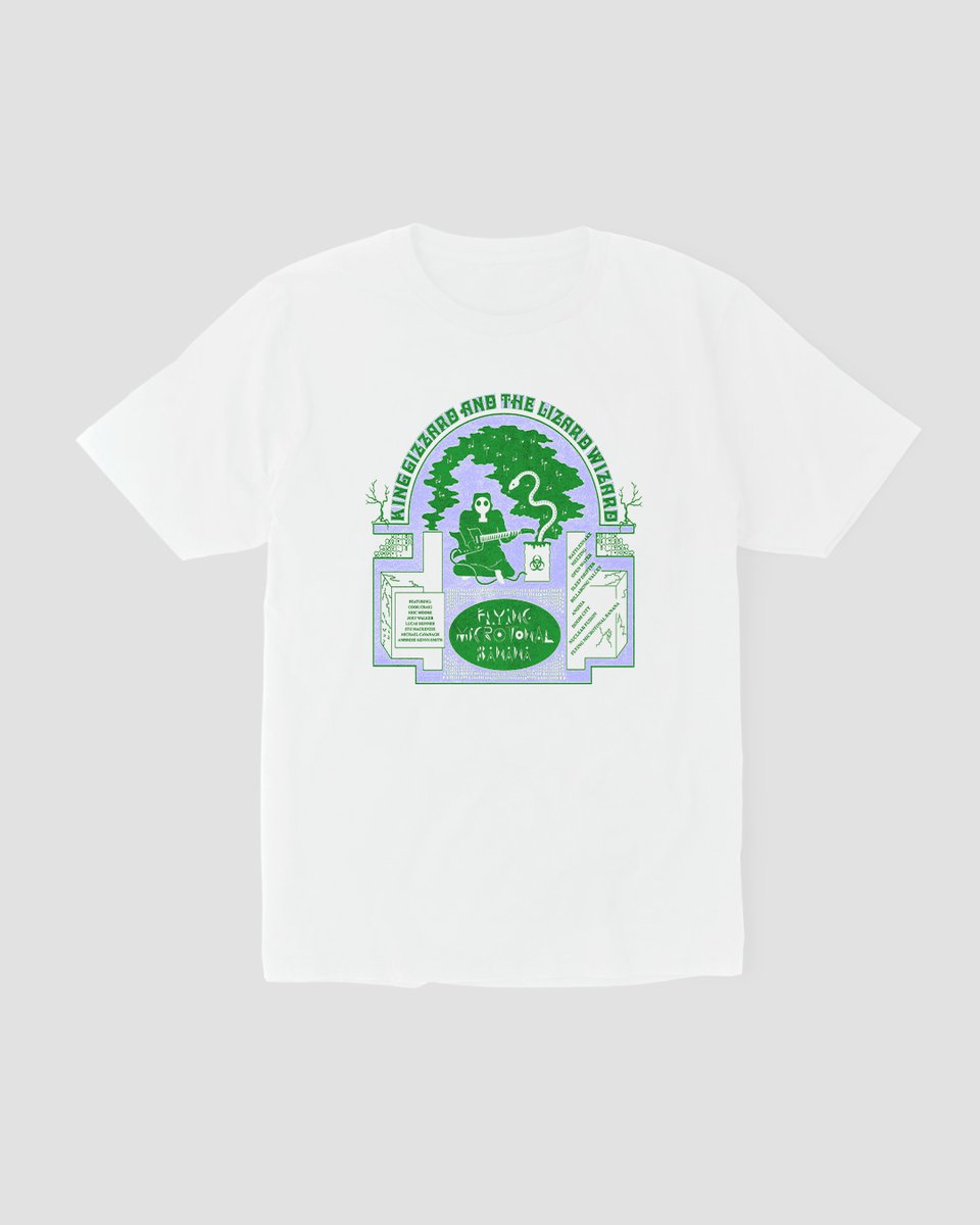 Nome do produto: Camiseta King Gizzard & the Lizard Wizard Micro Mind The Gap Co.