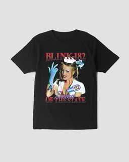 Nome do produtoCamiseta Blink-182 Enema Boot Mind The Gap Co.