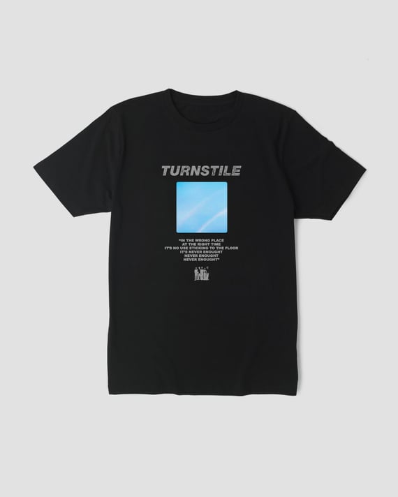 Camiseta Turnstile Never Black Mind The Gap Co.