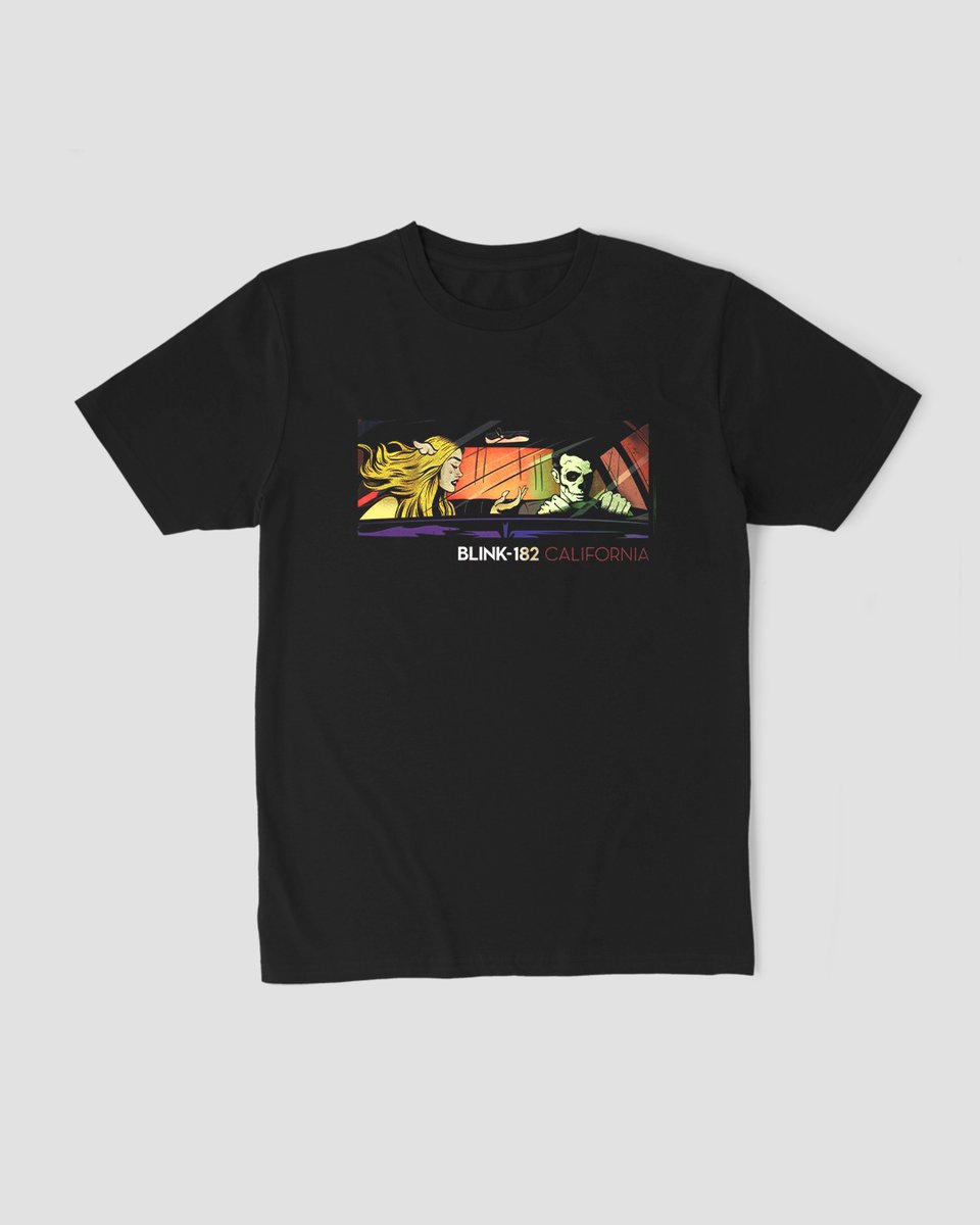 Nome do produto: Camiseta Blink-182 California Black Mind The Gap Co.