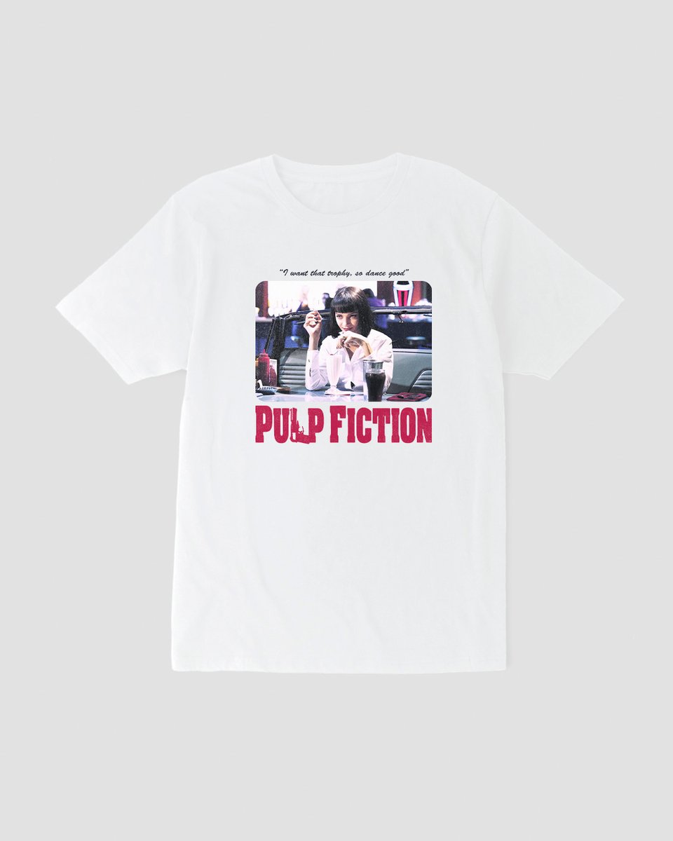 Nome do produto: Camiseta Pulp Fiction Mia Mind The Gap Co.