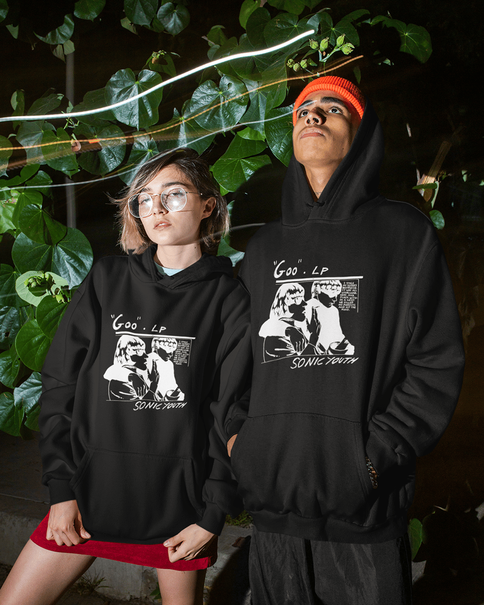 Nome do produto: Moletom Sonic Youth Goo Canguru Mind The Gap Co.