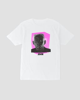 Nome do produtoCamiseta Tyler, The Creator Igor White Mind The Gap Co.