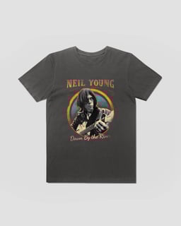Nome do produtoCamiseta Neil Young River Estonada Mind The Gap Co.