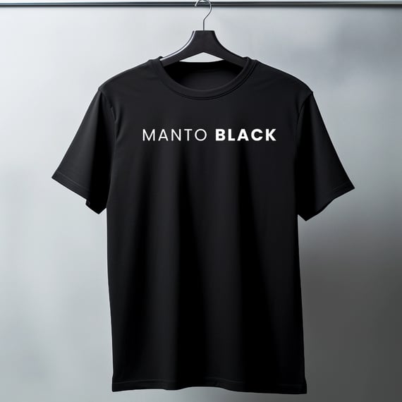 Camiseta Manto Black Central