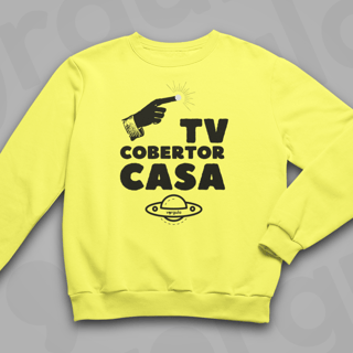 Tv, cobertor, casa
