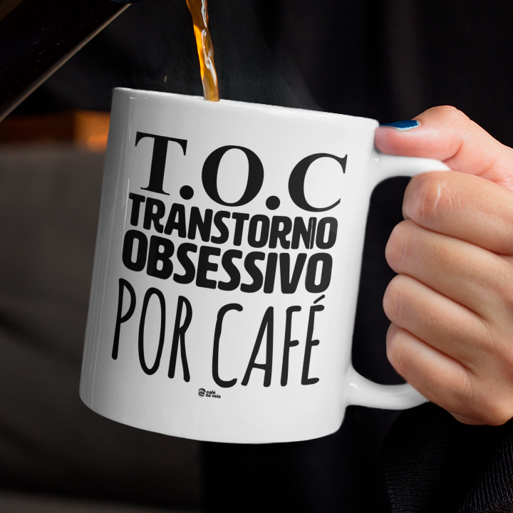 Nome do produto: Caneca Café - TOC