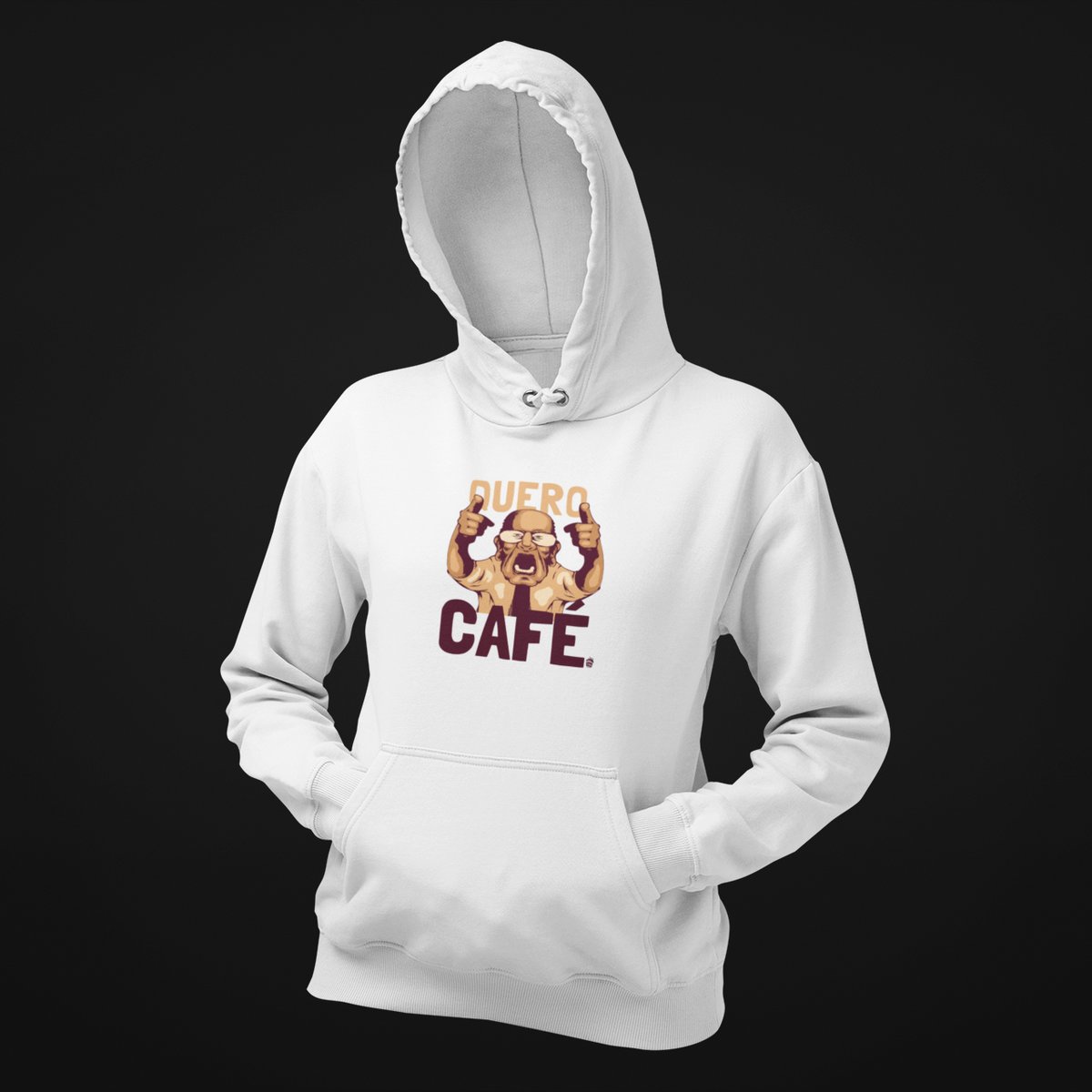 Nome do produto: Moletom Canguru Café - Quero café