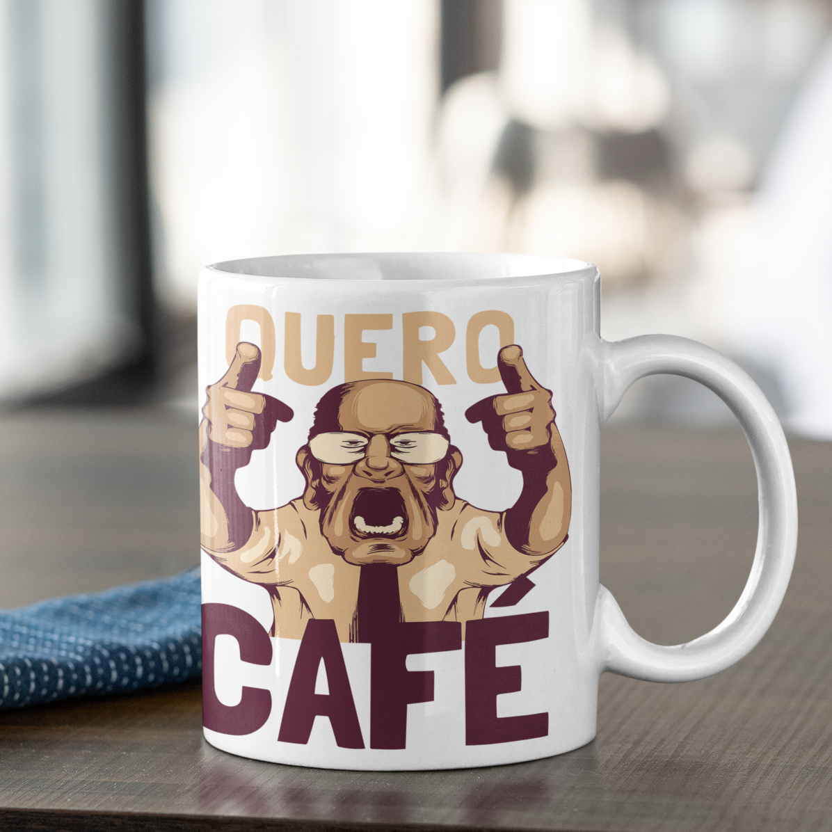 Nome do produto: Caneca Café - Quero café