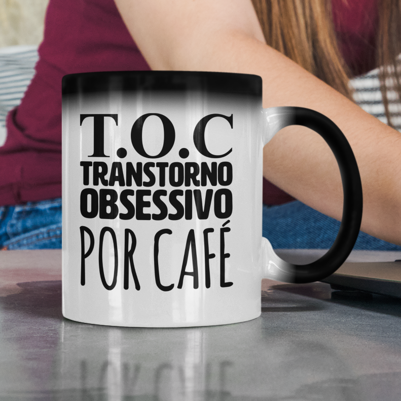 Caneca Mágica Café - TOC