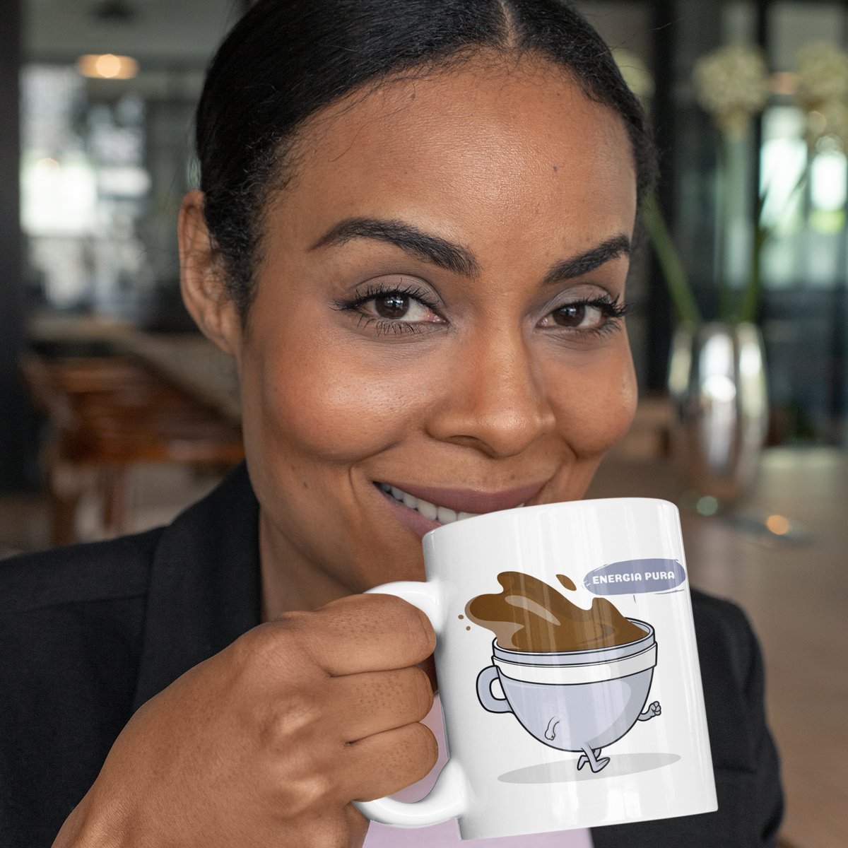 Nome do produto: Caneca Café -Energia pura