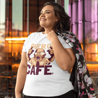 Camiseta Plus Size Café - Quero café