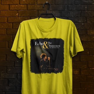 Nome do produto Camiseta Echo & the Bunnymen - It's All Live Now