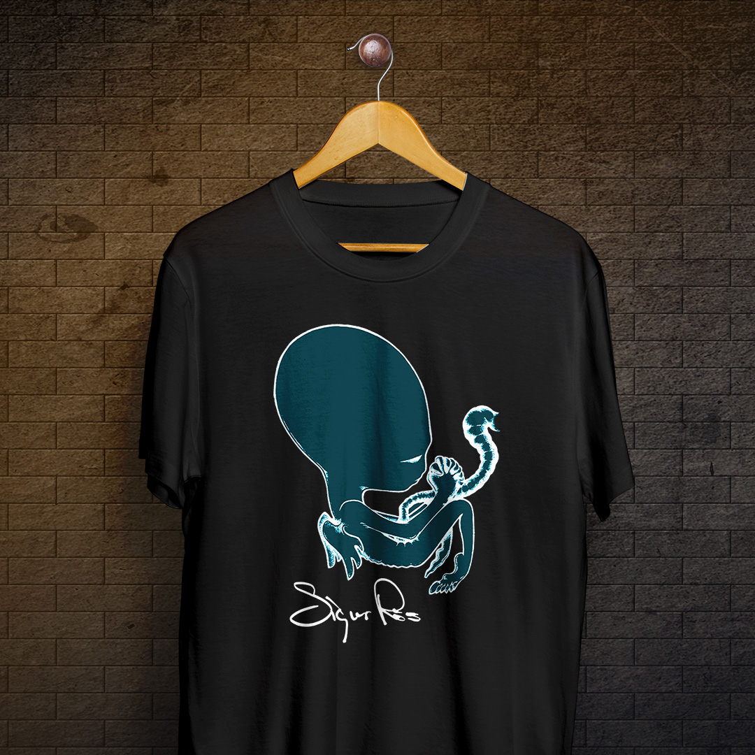 Nome do produto: Camiseta Sigur Rós - Logo Branco