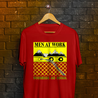 Nome do produto Camiseta Men At Work - Business As Usual